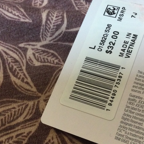 NWT L Jockey purple/pink modal tank - Picture 14 of 14